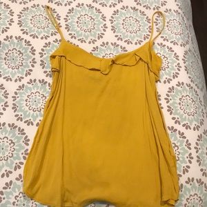 Old Navy mustard tank top